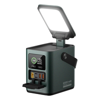 KUULAA 230W 222Wh 60000mAh Power Bank with Adjustable LED Light External Battery Power Station with 3 Inputs and 4 Outpu