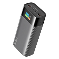 KUULAA KL-YD73 145W 148Wh 40000mAh Power Bank with TFT Digital Display External Battery Power Supply with 2 Inputs & 4 O