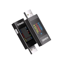 KWS-MX23 USB Digital DC Voltage Ammeter Power Meter Voltmeter Current Meter Cell Phone Charging Tester Detector DC4-30V