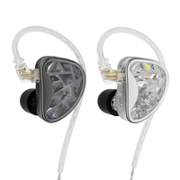 KZ AS24 24BA Units Wired Earphone 12 Balanced Armature Drivers HiFi Sound Noise Cancelling 3.5mm DJ Monitor Earbuds Spor