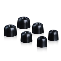 KZ FT01 Memory Cotton Ear-Tips Ear Plugs Earphones In Ear Monitor Wired Headphones Noise Isolating Ear Pads Headset