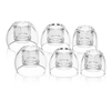 KZ LS01 Eartips Crystal-Clear Liquid Silicone Earplugs S/M/L Size 3 Pairs High Soft Comfort Eartips