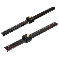 L Shape Adjustable Limit Marking Ruler Lightweight and Versatile Woodworking Tool Essential for Carpenters Professionals