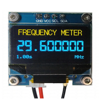 L1 1KHz-100MHz RF Signal Frequency Counter Meter OLED Display For Ham Radio Transceiver
