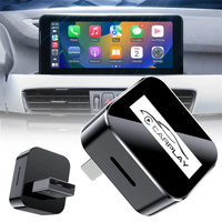 LAESD Q1AD 2 in 1 Wireless CarPlays Androids Auto Bluetooth 5.0 Wired to Wireless Adapter Smart USB Dongle