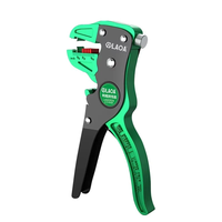 LAOA Automatic Wire Stripper Flatwire Cutter Stripping Plier 0.2 to 4mm Range Length Adjustment For Electrician