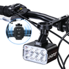 LAOTIE BU08 Wireless Remote Hoisting Bicycle Headlight 1530 Lumens Lifting Front Head Lamp 4000mAh USB Rechargeable Alum