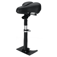 LAOTIE Electric Scooter Saddle Seat Professional Breathable 43-60cm Adjustable High Shock Absorbing Folding Chair Cushio