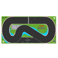 LDARC X43 V64 Turbo C75 C82 C74 Diatone 3005 1/64 1/72 1/76 Mini RC Car Parts Race Track Scene Mat 1206A Vehicles Model