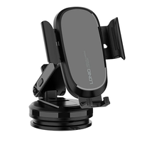 LDNIO MV21 15W Wireless Charger Car Phone Holder Grip Mobile Clamp Stand Retractable Base Bracket Support for IPhone 15