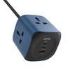 LDNIO SC3319 10A 2500W Cube Power Socket with 3AC Outlets+USB-A+2USB-C PD3.0 2.0 QC4+ 3.0 2.0 AFC FCP SCP PPS BC1.2 Fast