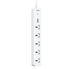 LDNIO SC5319 2500W Power Strip 5AC+2A+1C Universal Electronic Socket Adapter with 2M Extension Cord Plug Adapter EU Stan