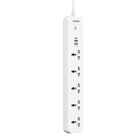 LDNIO SC5319 2500W Power Strip 5AC+2A+1C Universal Electronic Socket Adapter with 2M Extension Cord Plug Adapter EU Stan