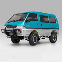 LDRC 1296 RTR 1/12 2.4G 4WD for Mitsubishi Delica L300 1986 RC Car Dual-Speed Mechanical Shifting Classis Off-Road Van C