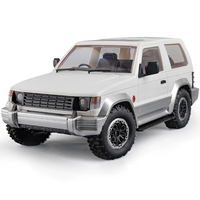 LDRC 1297 Pajero DIY KIT 1/14 4WD RC Car LED Light Off-Road Truck Climbing Rock Crawler Full Proportional Vehicles Model