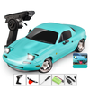 LDRC 1804 RTR 1/18 2.4G RWD RC Car Drift for Mazda MX-5 Gyro LED Light On-Road Full Proportional Racing Vehicles Models