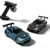 LDRC 4301 RTR 1/43 2.4G 4WD AMG GTR Drift RC Car Built In Gyro Alloy Body Shell LED Light On-Road Full Proportional Desk