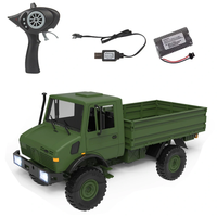 LDRC LD-P06 1/12 2.4G 4WD RC Car Unimog 435 U1300RC w/ LED Light Military Climbing Truck Full Proportional Vehicles Mode