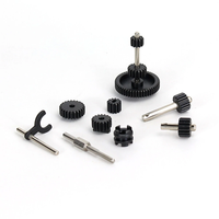 LDRC P06 1201 1/12 Unimog RC Car Upgraded Metal Transmission Gearbox Gear Set LP0012 Vehicles Models Spare Parts