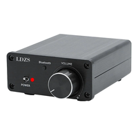 LDZS E320 TPA3116 bluetooth Sound Power Amplifier 100Wx2 Mini HiFi Stereo Class D Amp Bass Treble for Home Theater