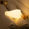 LED Children Night Light Rechargeable Silicone Squishy Duck Lamp Child Holiday Gift Sleeping Creative Bedroom Desktop De