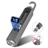 LED Compact Torch Power Display 1200LM Super Bright Flashlight 10 Light Modes Multi Light Source for Outdoor Fishing Eme