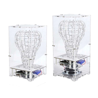 LED Cube Kit 144 RGB LEDs DIY Electronic Kit Bluetooth Speaker Multicolor Light App Controlled 191x85mm Music Spectrum