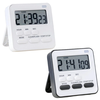 LED Digital Kitchen Timer 24-Hour Countdown Memory Function Dual Alarm Snooze Magnetic Base Optional Colors
