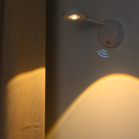 LED Motion Sensor Light Light Night Light Wireless TYPE-C USB for Kitchen Bedroom Mural Living Room Sensor Indoor Lighti