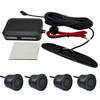 LED Parking Sensor Backup Detection System 4 Probes Reverse Radar Kit 12V Flush Mount Display Accurate Distance Alarm Ea