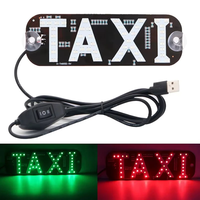 LED Sign for Car,  LED Taxi Light Sign 7.49