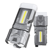 LED+COB Multifunctional Strong Flashlight 1800mAh Type-C Charging Repair Light Emergency Rope Snipper Window Breaker Zoo