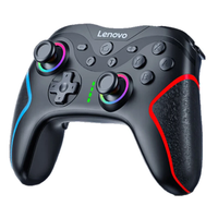 Lenovo S01 Wireless bluetooth Six-axis Game Controller with 3D Hall Joystick RGB Gamepad Macro Programming Back Buttons