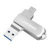 Lenovo SS360 Type-C & USB3.2 Flash Drive 256GB/128GB/64GB/32GB 150MB/s High Speed Metal Memory U Disk Pendrive Plug and