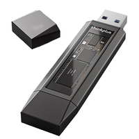 Lenovo Thinkplus TU203 USB3.2 Flash Drive USB&Type-C Dual Interface SSD 512G/256G/128G 450M/s High Speed Pendrive U Disk