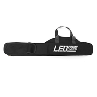 LEO 420D Oxford Cloth Fishing Rod Bag Folding Storage Bag Shoulder Bag Fishing Tackle