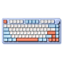 LEOBOG Hi8SE Aluminum Mechanical Keyboard with Knob Triple Mode 80 Keys RGB Gasket-Mount Hot-Swap Barbies Switch 8000mAh