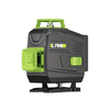 LFINE 16 Line Laser Level Kit Self-Leveling Rechargeable Lithium Battery 4800mAh US Plug with Aluminum Rotating Base and