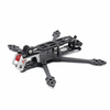 LHCXRC CLOUD 225 225mm Wheelbase 5mm Arm Carbon Fiber 5 Inch DIY Frame Kit Support DJI O3 Air Unit for RC Drone FPV Raci