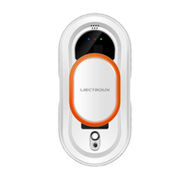 Liectroux HCR-09 Robot Window Cleaner Ultra-strong Dust Removal, Remote Control,  2800Pa Vacuum Suction 3 Auto Cleaning Mo