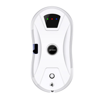 LIECTROUX YW610 Robot Window Cleaner 9.3cm Compact Body, Water Spray for Ultra-strong Dust Removal,  AI intelligent Wippin