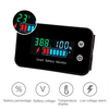 LiFePO4 Lithium Battery MonitorIPX7 Waterproof with Bracket Color Display 7-100V for Car Motorcycle Golf Cart Meter Di