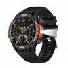 LIGE 1.46inch HD Screen Massive Battery Compass bluetooth Call Heart Rate Blood Pressure Monitor SOS Emergency Call Slee