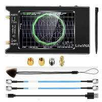 LiteVNA NanoVNA 64 50kHz-6.3GHz Vector Network Analyzer 4 Screen S Parameters HF VHF UHF SWR Phase Delay MicroSD Slot