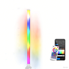 LIXINCORDA 1.1m Smart RGB Ambient Floor Lamp Rhythm Pickup WiFi & Bluetooth Remote Control LED Floor Lamp