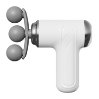 LM-130 Portable Deep Tissue Massage Gun 9 Massage Heads 6-Speed Quiet Percussion Massager Portable Muscle Therapy for Pa