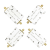 LNA High Flatness Receiver Amplifier 10dB 20dB 30dB 40dB Gain 10MHz-6GHz Low Noise GPS FM Radio SMA Interface Type-C Pow