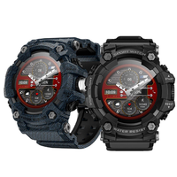 LOKMAT ATTACK GT 1.32inch HD Screen 5ATM&IP68 Waterproof Compass Flashlight SOS Function bluetooth Call Heart Rate Blood