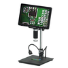LP101 10.1 Inch Digital Microscope Industrial , Adjustable Angle Wireless Remote Control Coin Identification Touch Dimmin