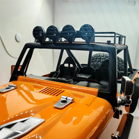 Luggage Rack with Light For MJX 1/12 H12Y RC Car Spare Vehicle Parts Models Accessories